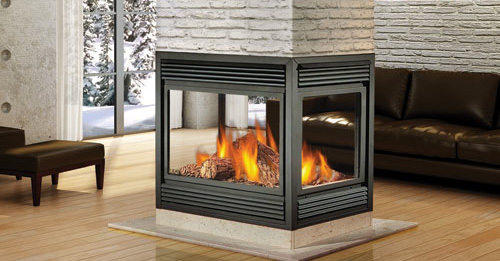 Natural Vent Fireplace